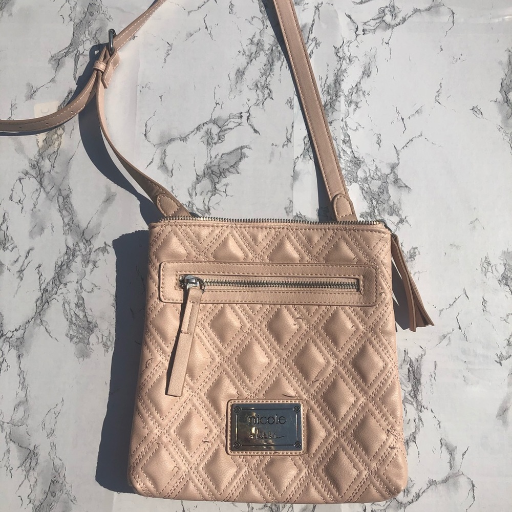 Nicole by Nicole Miller Quilted Crossbody Bag